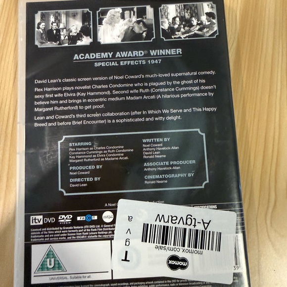 Blithe Spirit dvd - Picture 3 of 3